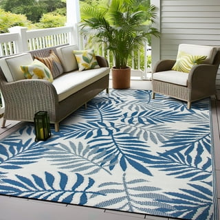 Better Homes & Gardens, Reversible Palm Outdoor Rug