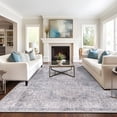 thumbnail image 1 of World Rug Gallery Transitional Distressed Vintage Machine Washable Area Rug- BLUE 10'X14', 1 of 8