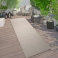 thumbnail image 1 of World Rug Gallery Transitional Floral Circles Textured Flat Weave Indoor/Outdoor Area Rug - NATURAL 2'x7', 1 of 8