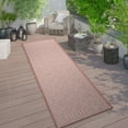 thumbnail image 1 of World Rug Gallery Transitional Floral Circles Textured Flat Weave Indoor/Outdoor Area Rug - TERRA 2'x7', 1 of 8