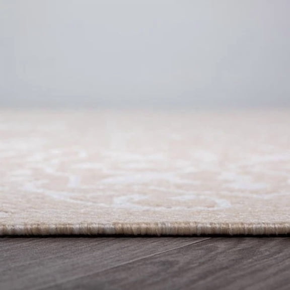 World Rug Gallery Transitional Geometric Textured Flat Weave