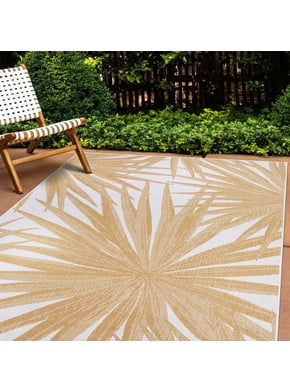 Outdoor Rugs in Patio & Outdoor Decor | Yellow - Walmart.com