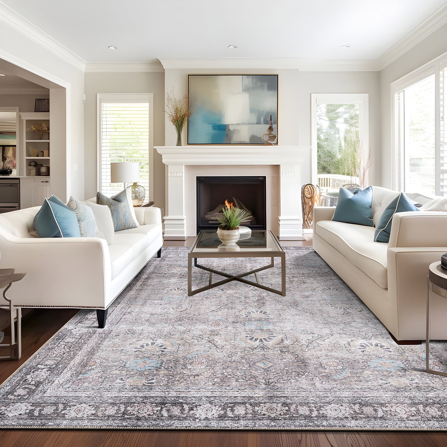 小物 NH X GALLERY 1950 . SQUARE RUG MAT NEIGHBORHOOD NH X