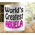thumbnail image 1 of World S Greatest Abuela Mug | Ceramic Coffee Cup | Decorative Home Kitchen Drinkwear | Funny Birthday Christmas Gift, 1 of 6