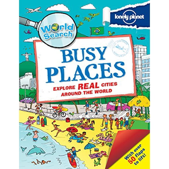 Pre-Owned World Search - Busy Places (Hardcover) by Lonely Planet Kids