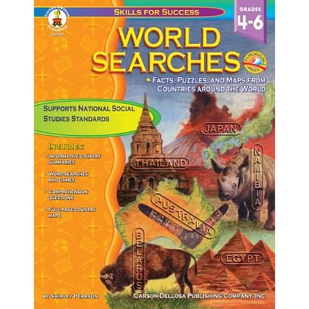 Pre-Owned World Searches Grades 4 - 6 (Skills for Success) (Paperback) 0887249795 9780887249792