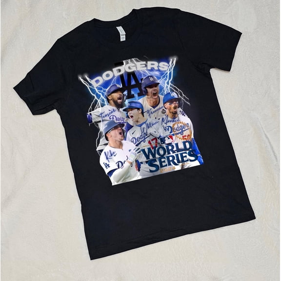 World Series 2024 Tshirt- Dodgers, Los Angeles, Black, SAME DAY   FREE Shipping! -18176355