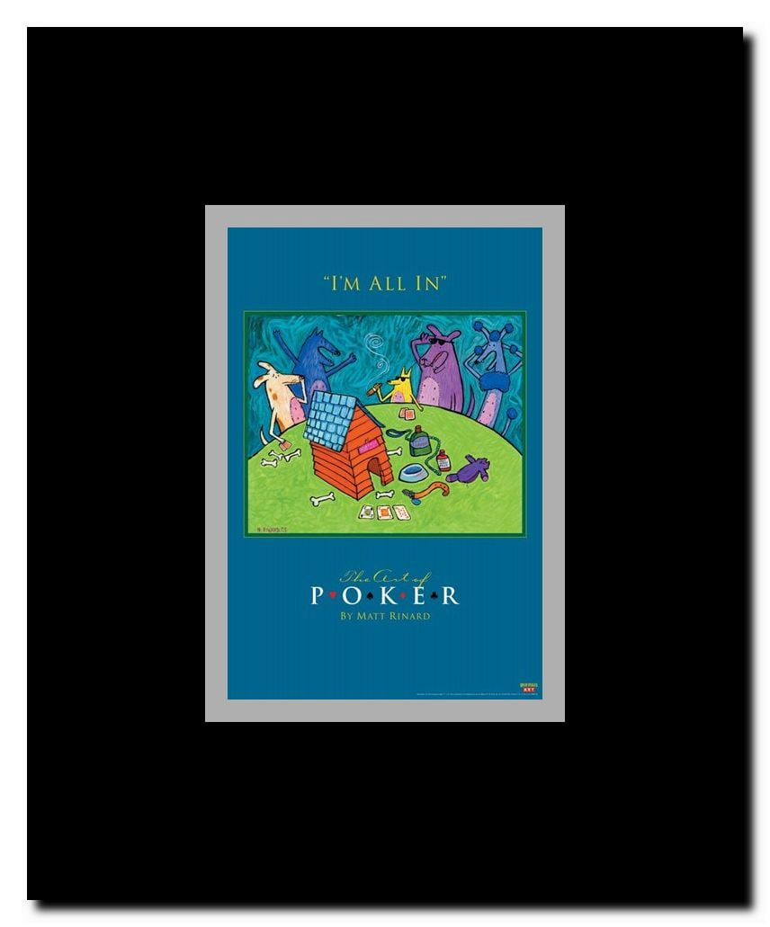World Series of Poker Framed Movie Poster