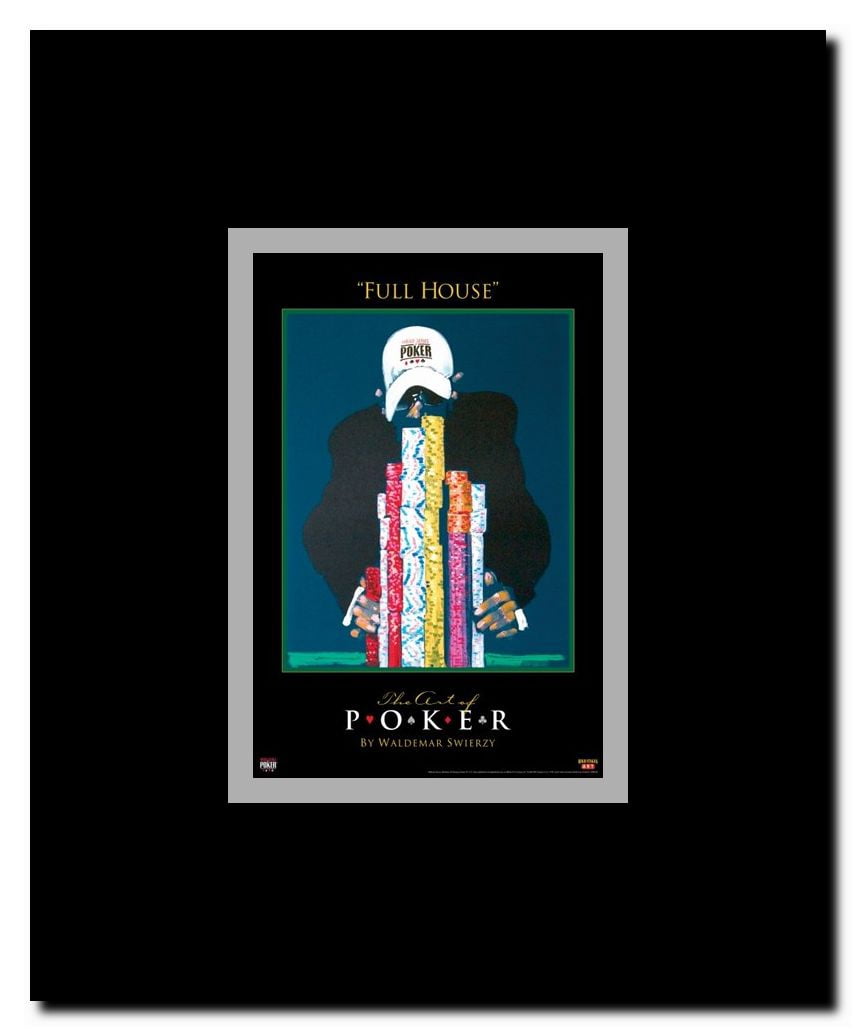 World Series of Poker Framed Movie Poster