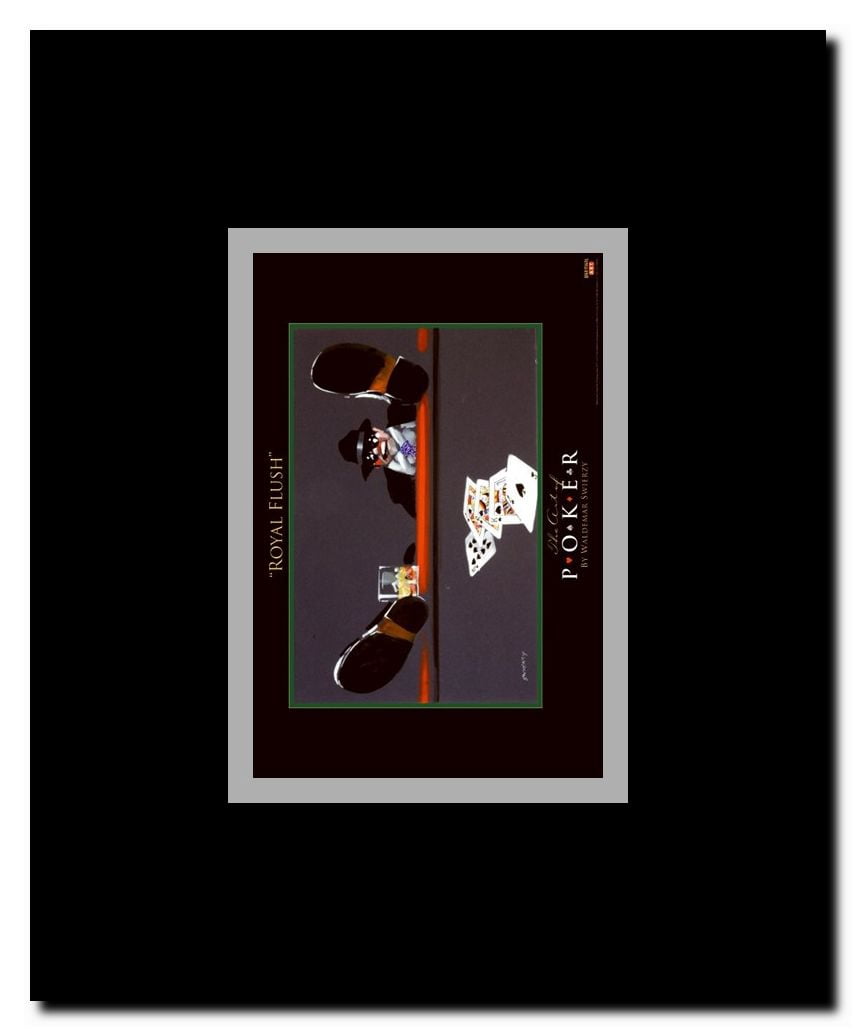 World Series of Poker Framed Movie Poster