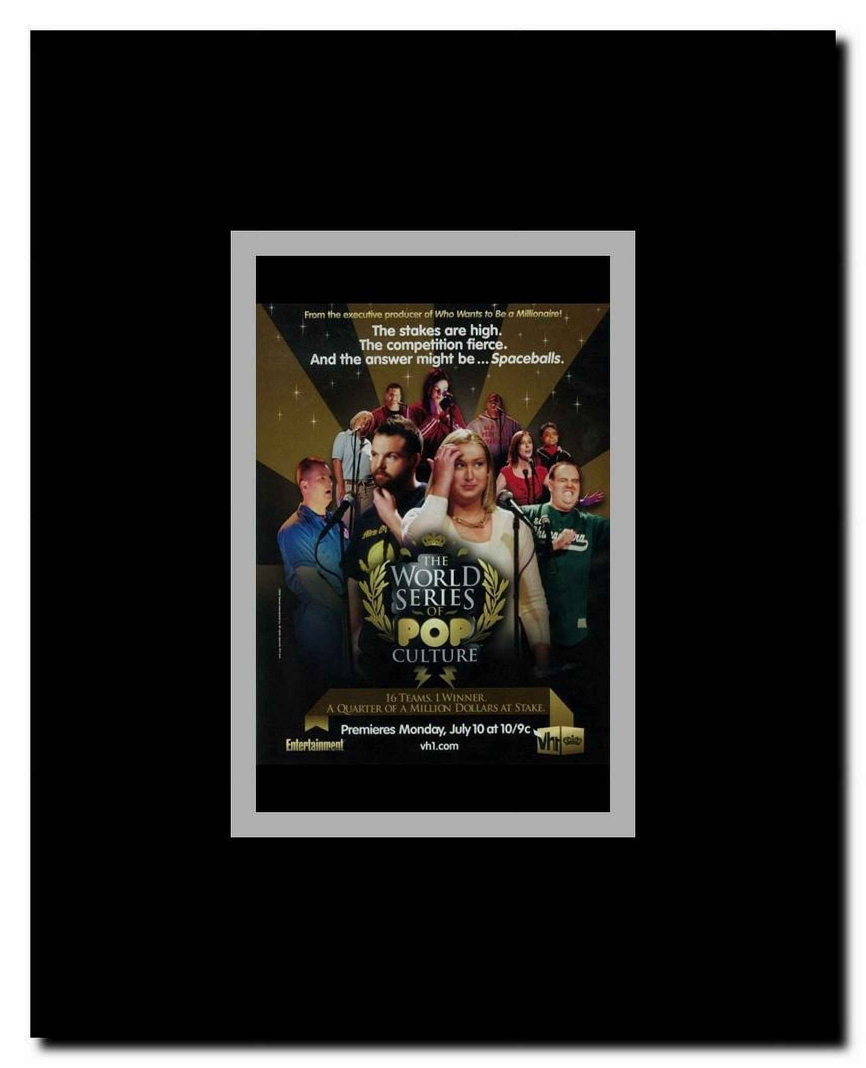 World Series of Pop Culture Framed Movie Poster