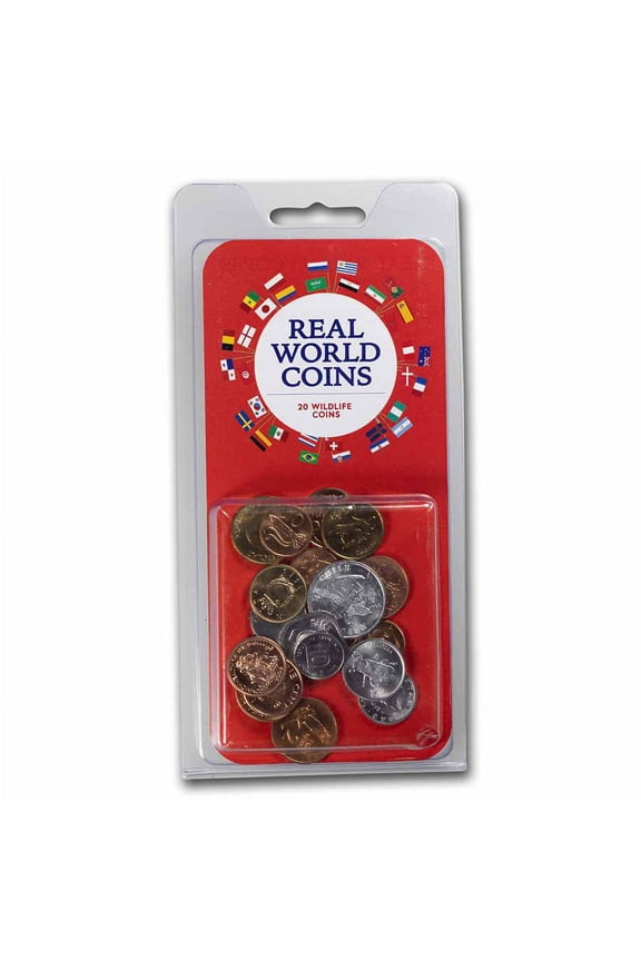 World Set 20-Coins Wildlife