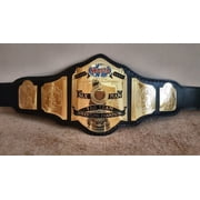 World Six 6 Man Tag Team Wrestling championship belt Adult size