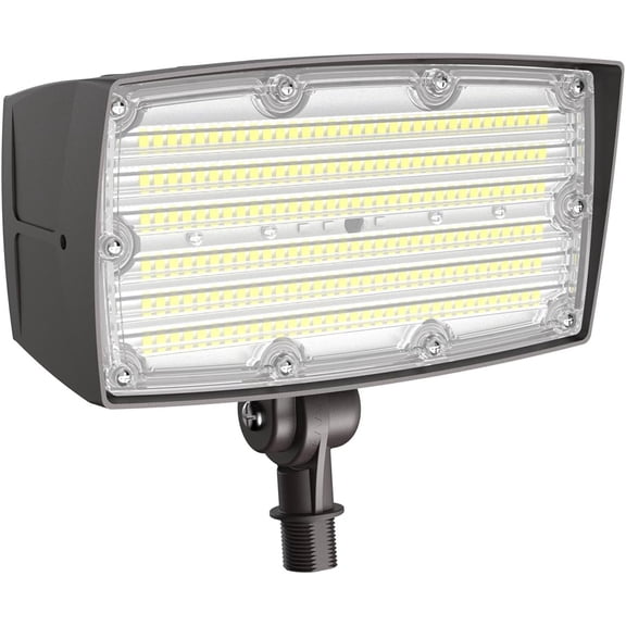 World Smart LED Flood Light Outdoor 30W, 5700K - Low Voltage Landscape Light for Outdoor Lightning - Knuckle Mount AC122-277V