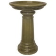 thumbnail image 1 of Harbor Gardens BIRDBATH MEDIUM LT GRN E SHIP, 1 of 2