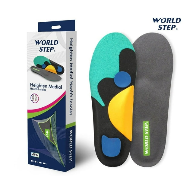 World Step® Strengthen Medial Health Insole Arch Support Shoes Insert