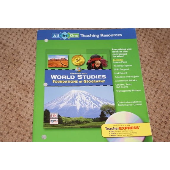 Pre-Owned World Studies: Foundations of Geography : All-in-One Teaching Resources Paperback