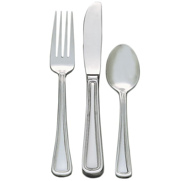 World Tableware 918 038 Classic Rim 6-1/2 Salad Fork - Dozen"