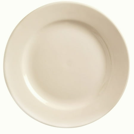 World Tableware PWC-50 Princess White 12 RE Plate - 12 / CS"