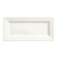 thumbnail image 1 of World Tableware SL-21 Slate Bright White 11 x 5" Plate - 12 / CS", 1 of 2