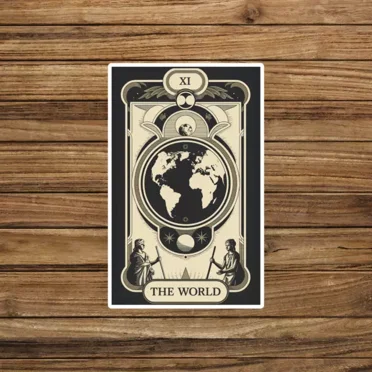 60pc Tarot Card Spirit Stickers – Metaphysical Art Decal Pack – Laptop, Notebook, Waterproof
