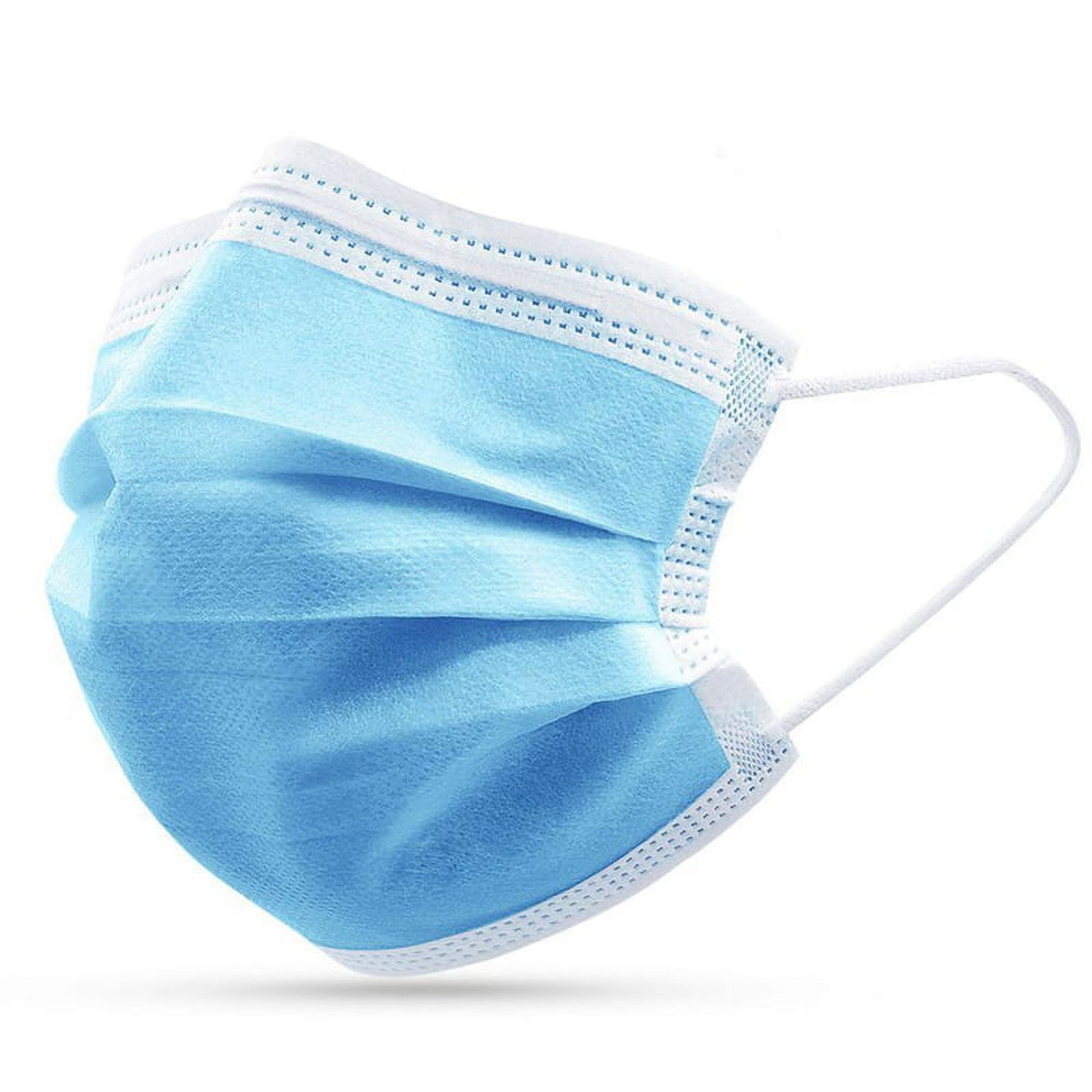 World Tech Medical Grade Disposable Face Mask Blue One Size Fits