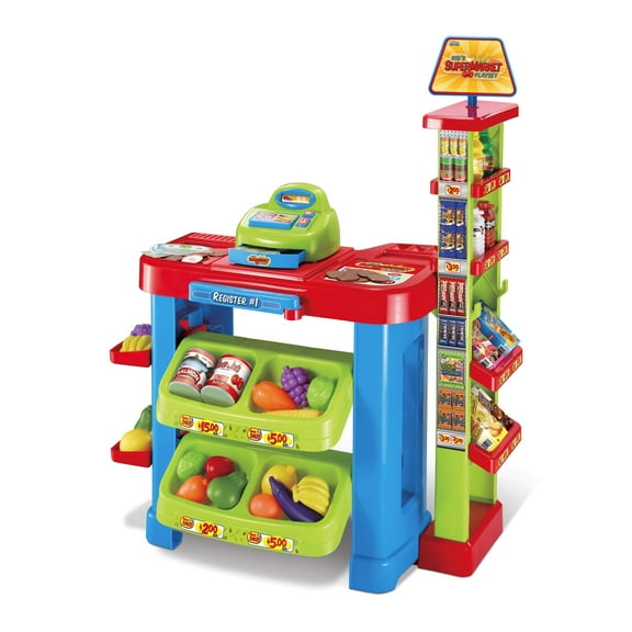 Kid's Supermarket 47 Piece Playset