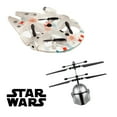 thumbnail image 1 of World Tech Toys: Star Wars Mandalorian Flying Figure Helicopter & Millennium Falcon Drone, 2 Piece, 1 of 7