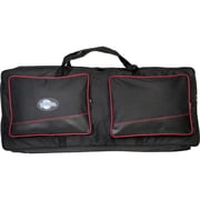 World Tour Deluxe WOR KBWK225 Carrying Case Musical Keyboard, Cable, Power Supply, Accessories, Books