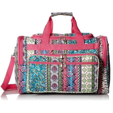 World Traveler 19-inch Carry-On Shoulder Duffel Bag - Bohemian