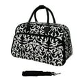 thumbnail image 1 of World Traveler 21-Inch Carry-On Shoulder Duffel Bag - Black Trim Damask, 1 of 3
