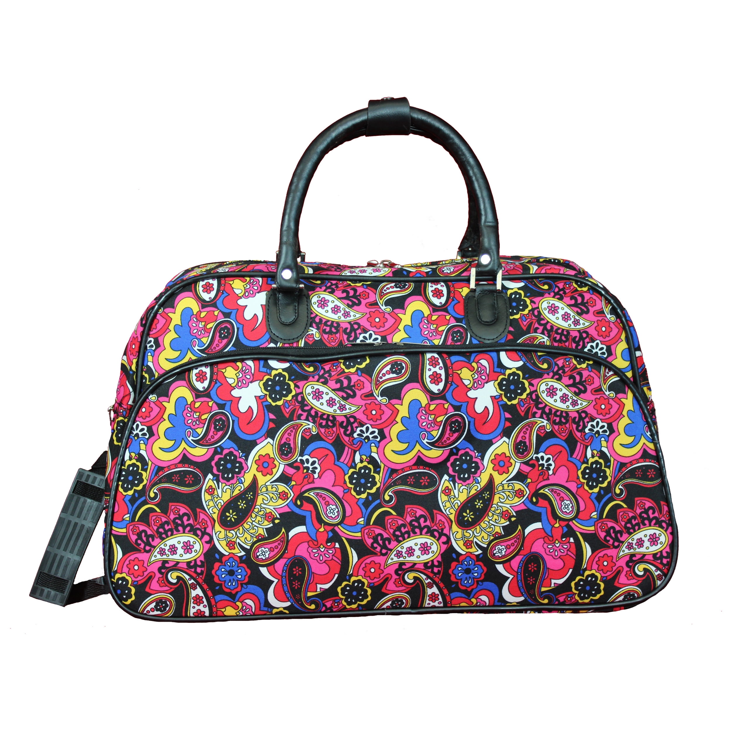 World Traveler 21-Inch Carry-On Shoulder Duffel Bag - Multicolor Paisley