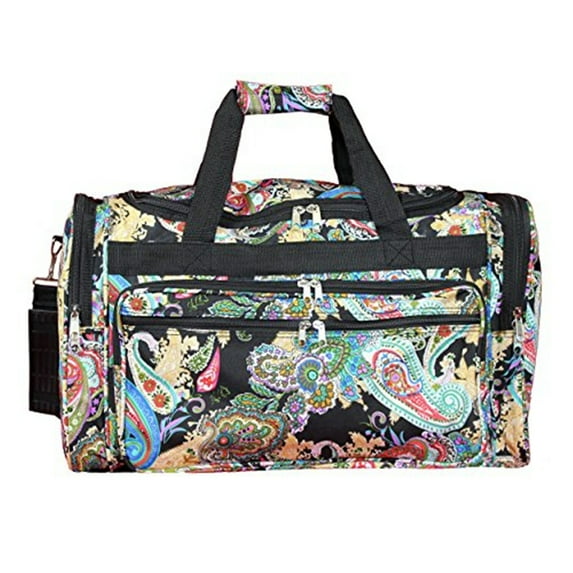 World Traveler 22-inch Travel Duffel Bag - Multi Paisley