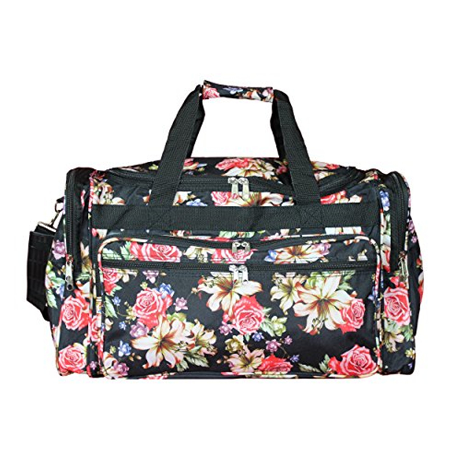 World Traveler 22-inch Travel Duffel Bag - Rose Lily - image 1 of 4