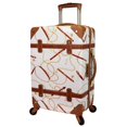thumbnail image 1 of World Traveler Chariot Trunk Style 20-Inch Carry-On Luggage - Ivory, 1 of 5
