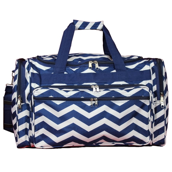 World Traveler Chevron 22-inch Lightweight Duffle Bag