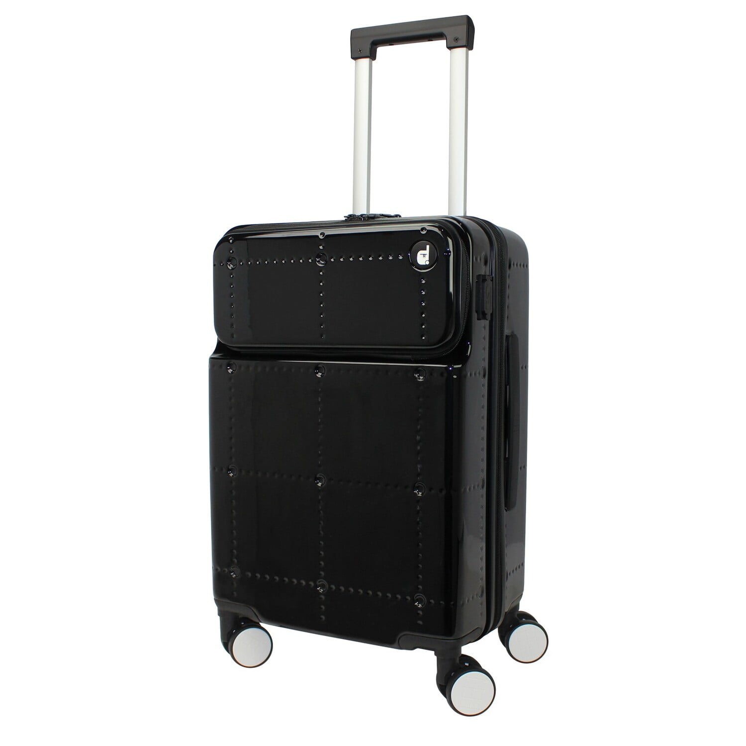 World Traveler Dejuno Avery Smart 20-Inch Carry-On Luggage With USB & USB-C Port