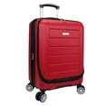 thumbnail image 1 of World Traveler Dejuno Compact 20" Carry-on Luggage with Laptop Pocket - Red, 1 of 3