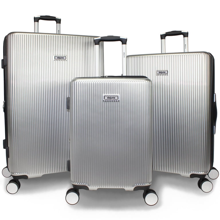 Dejuno Monarch 3-Piece Spinner Luggage - Polycarbonate Shell