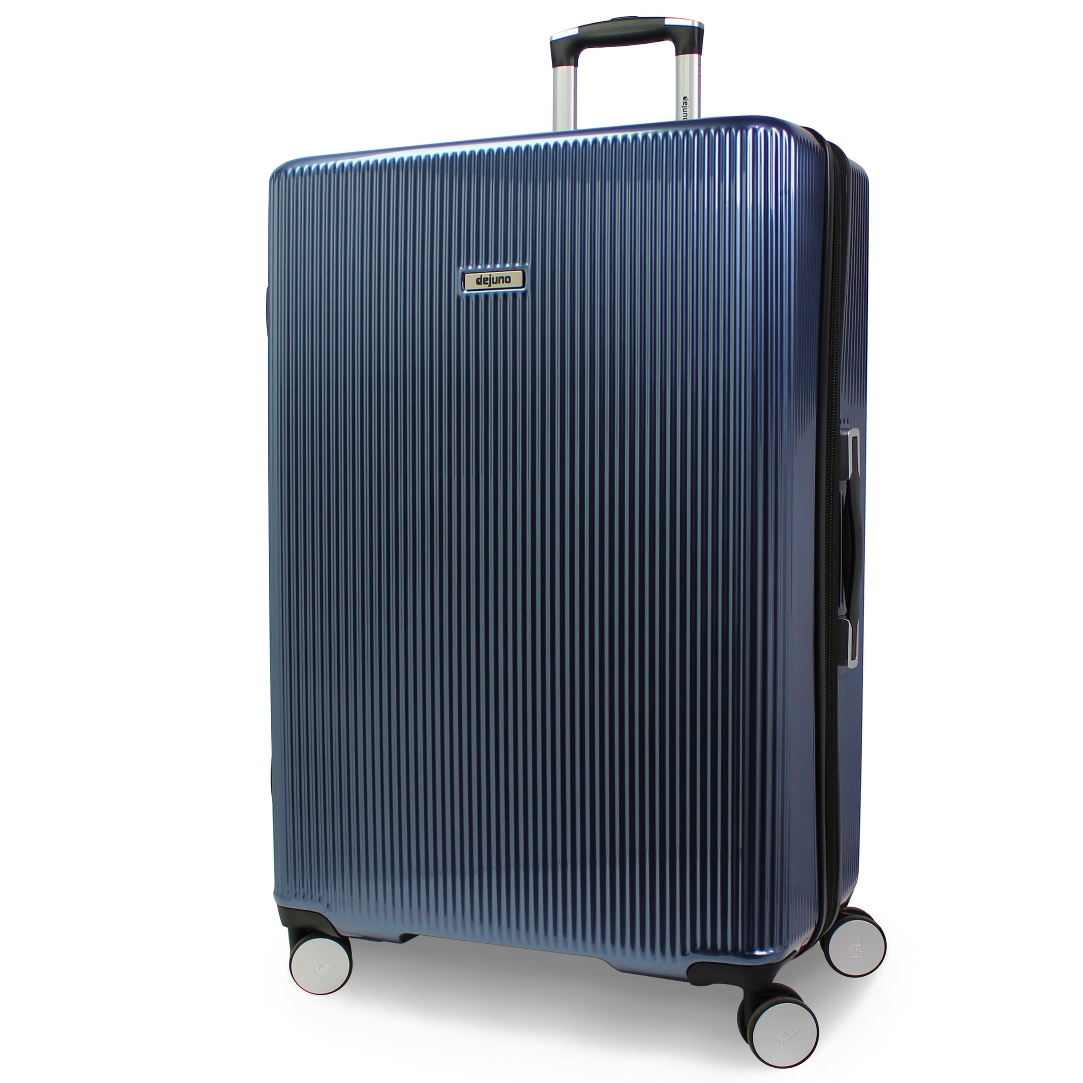 World Traveler Dejuno Monarch 30-Inch Polycarbonate Spinner Luggage - Iron Blue