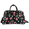 thumbnail image 1 of World Traveler Floral 21-Inch Carry-On Rolling Duffel Bag - Roses, 1 of 4