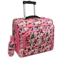 thumbnail image 1 of World Traveler Rolling 17-inch Laptop Case - Paris Pink, 1 of 3