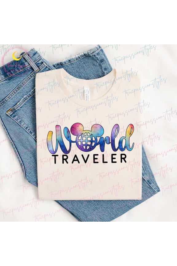 World Traveler Shirt, Epcot Shirt, Epcot World Showcase Shirt, T-shirt, T-shirt E2425, F2930 All Size S-5Xl