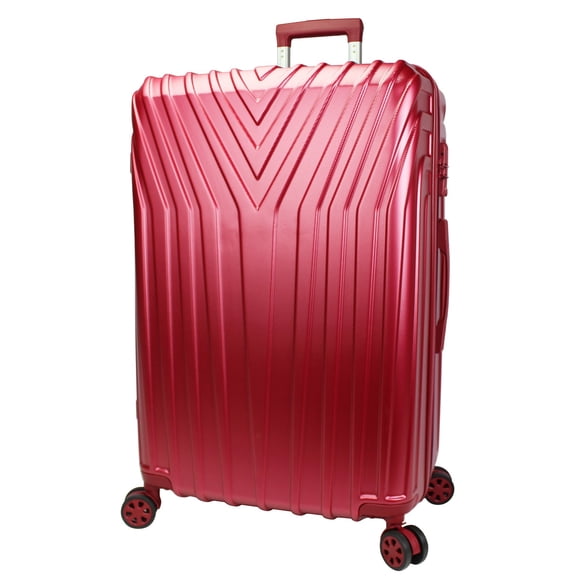 World Traveler Skyline Hardside 28-Inch Spinner Luggage - Burgundy