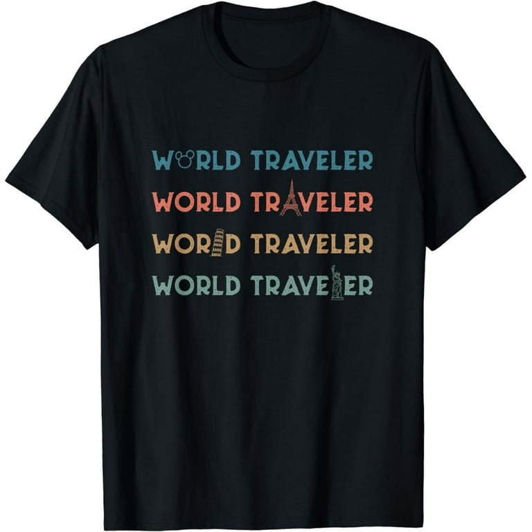 World Traveler, Vacation Trip, Travel Tee T-Shirt