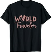 World Traveler, Vacation Trip, Travel Tee T-Shirt