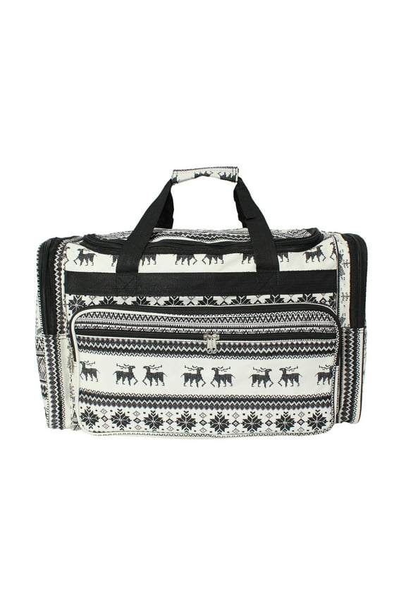 Value Series Winter 22-Inch Carry-On Duffel Bag - Deer