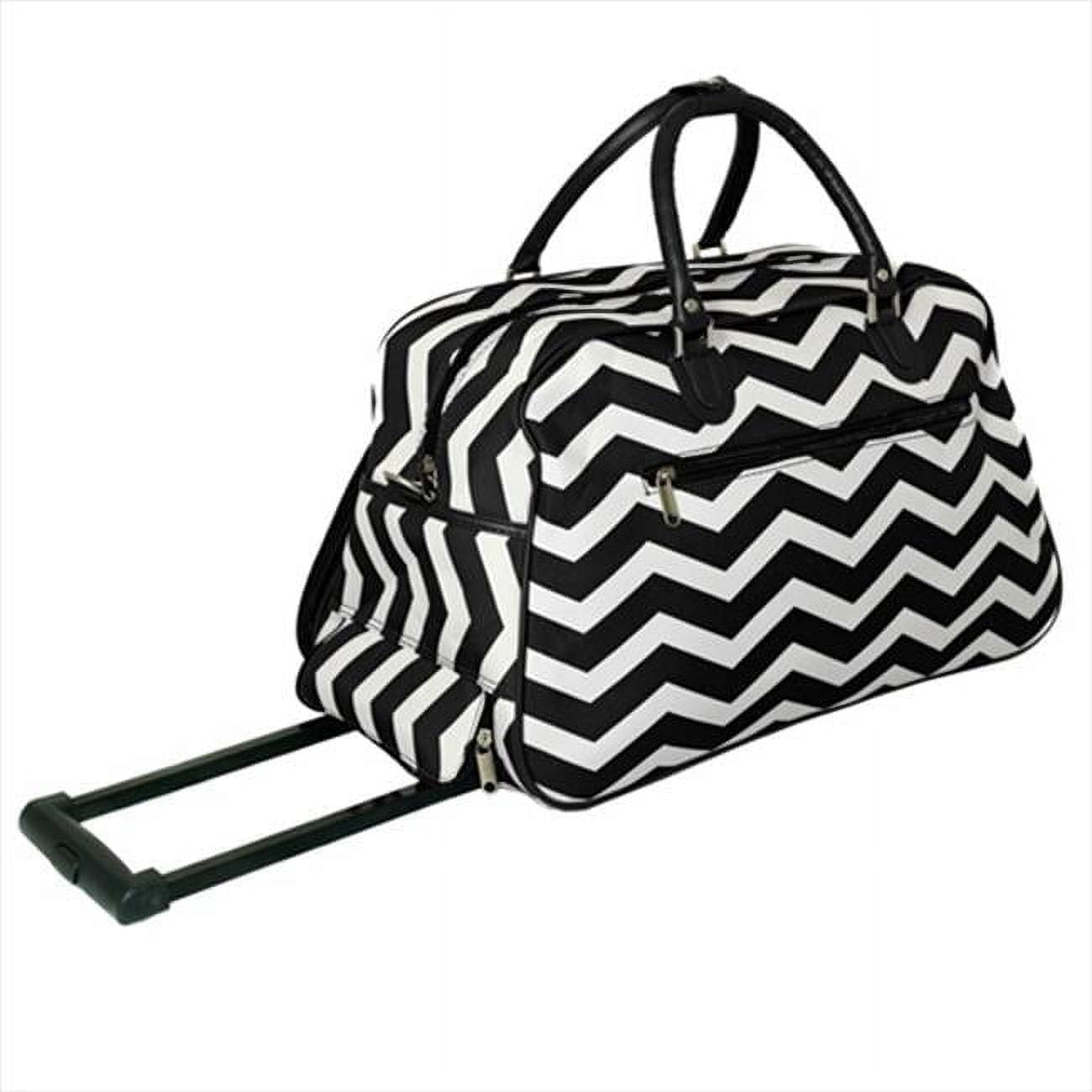World Traveler ZigZag 22-inch Carry-on Rolling Duffle Bag - Walmart.com