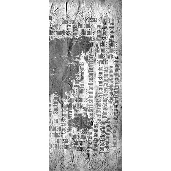 World Tryptich 3 Poster Print by Allen Kimberly (10 x 24)
