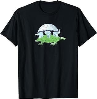 World Turtle Day Of Creation Firmament Flat Earth Cosmology T-Shirt ...